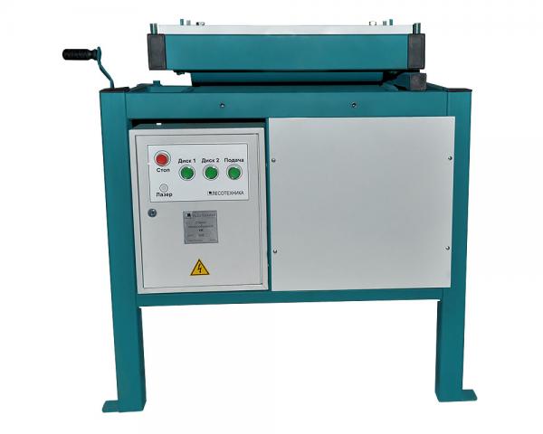 Станок двухпильный кромкообрезной КМ-350 — фото 3